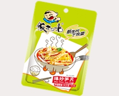 饭扫光爆炒笋片